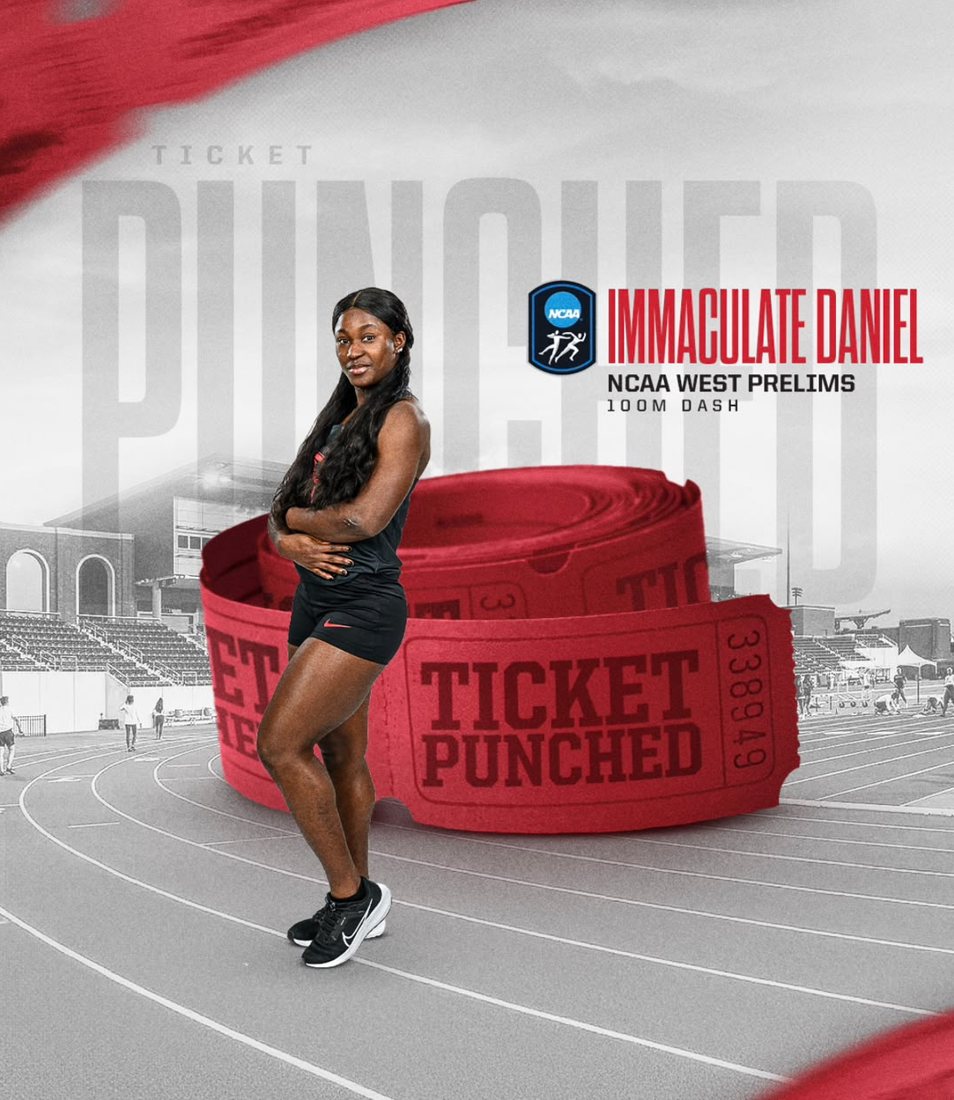 Immaculate Daniel on the track with a Ticket Punched graphic