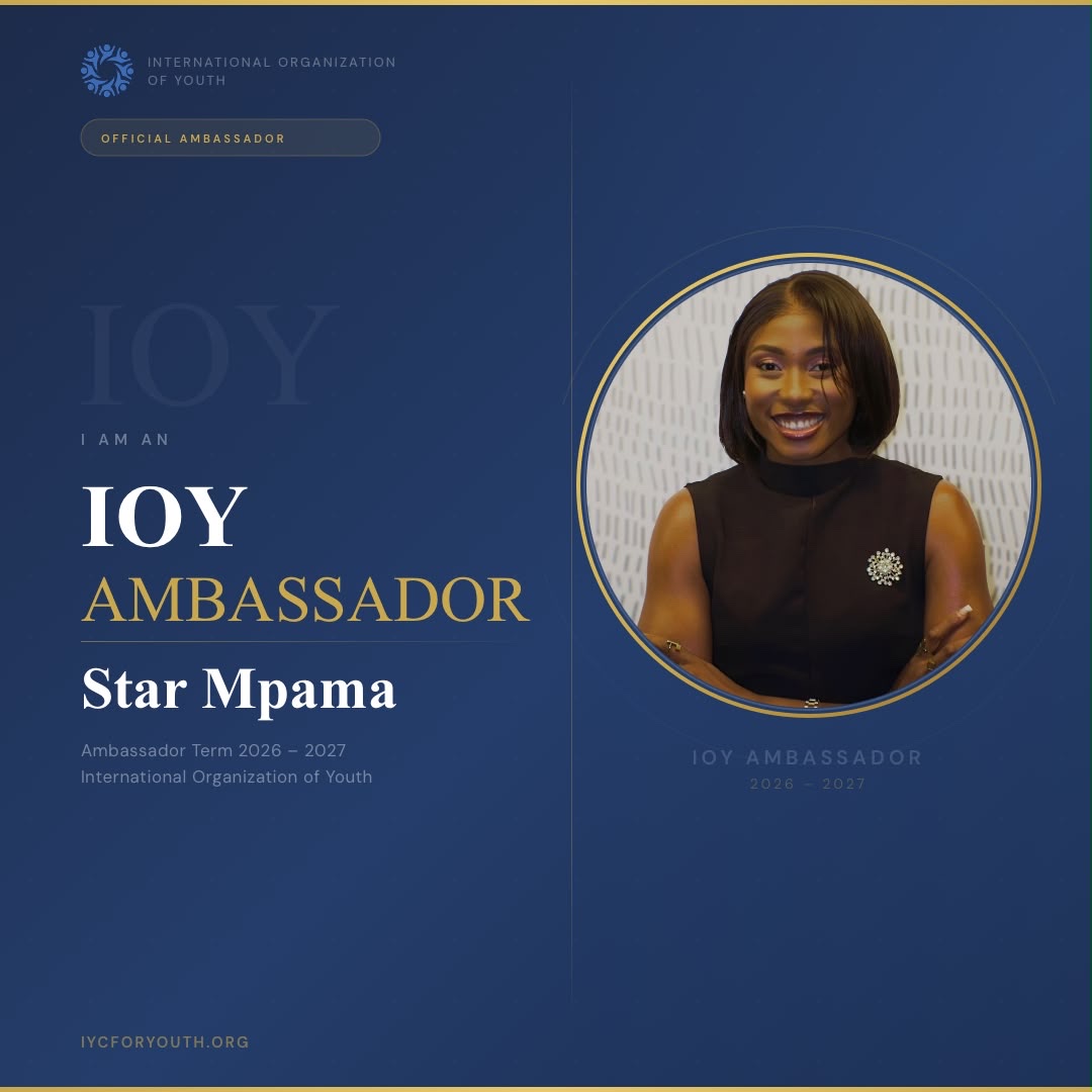 International Organization of Youth: Star Mpama, Official Ambassador, term 2026–2027
